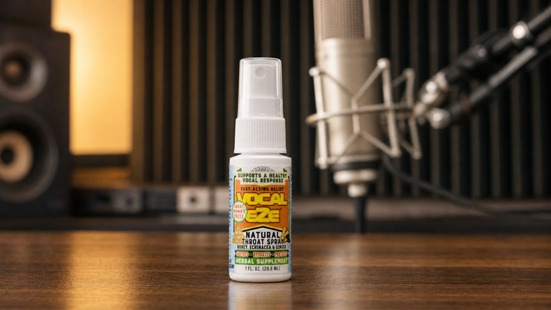 Vocal Eze Throat Spray: Fast, Natural Throat Relief for Voice Users
