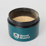 VocalGuard Vault — open container showing the lemon powder inside.