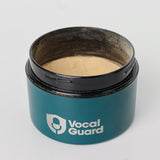 VocalGuard Vault — open container showing the lemon powder inside.