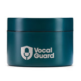 VocalGuard Vault — teal powder container, studio packshot on white.