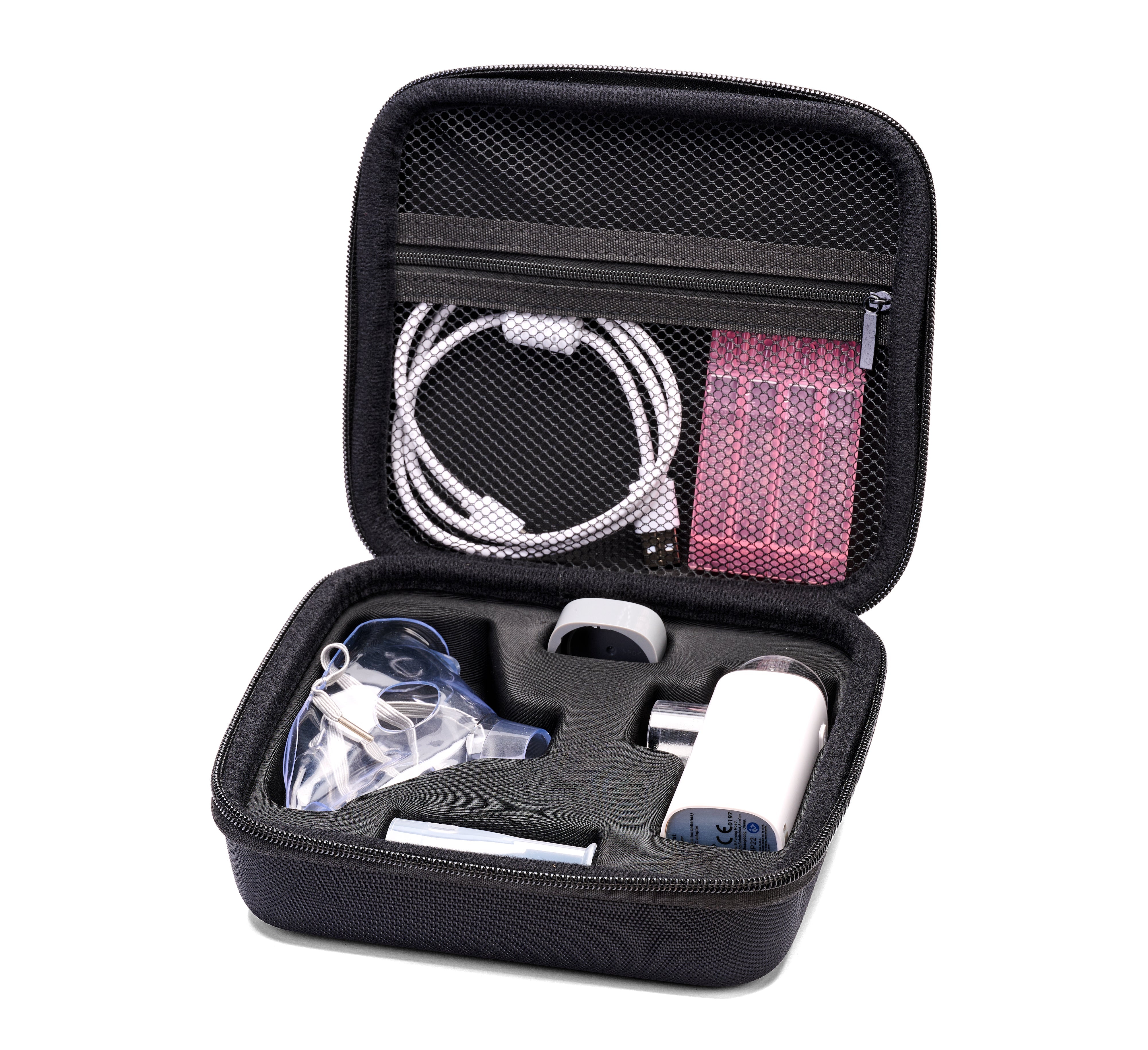 VocalMist Carrying Case — closed case, studio packshot on white.