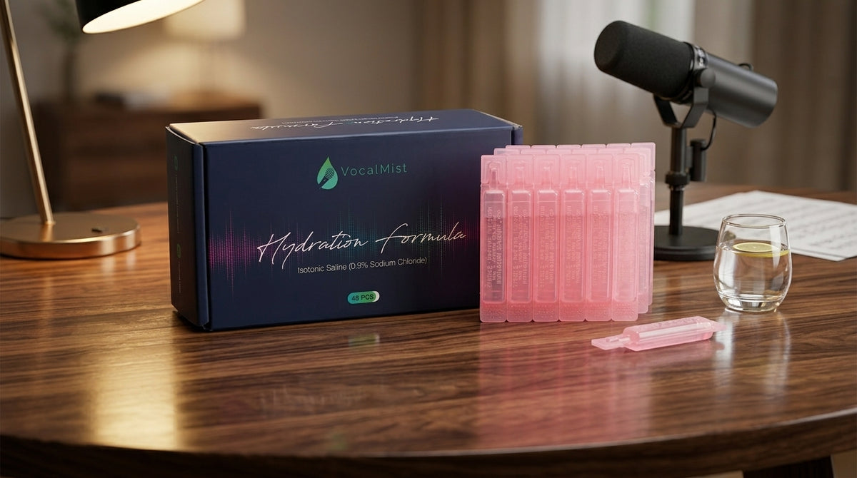 VocalMist Hydration Formula Refill Pack: The Official Saline Solution ...