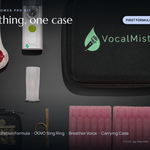 Perform & Power Pro Kit — what's inside: Nebulizer, Hydration Formula, OOVO Sing Ring, Breather Voice, Carrying Case
