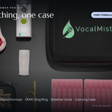 Perform & Power Pro Kit — what's inside: Nebulizer, Hydration Formula, OOVO Sing Ring, Breather Voice, Carrying Case