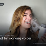 4.7 stars from 286 reviews — VocalMist Portable Nebulizer, trusted by working voices