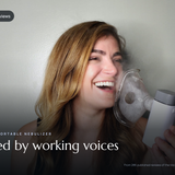 4.7 stars from 286 reviews — VocalMist Portable Nebulizer, trusted by working voices
