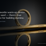 OOVO Sing Ring — customer review, Jim H.: I can't recommend the OOVO straw enough. It's my favorite warm-up device I've ever used. There's true resistance for building stamina.